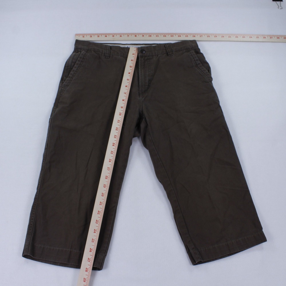 Columbia Women's Brown Capri Pants Size 12 Hiking Outdoor Cropped - Picture 7 of 8